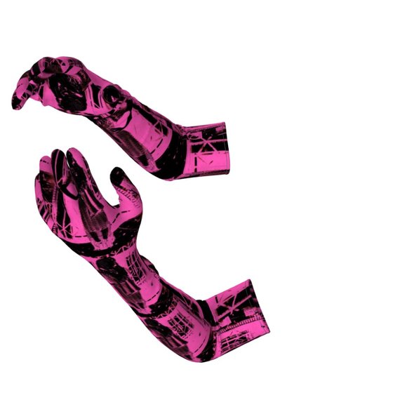 Art Led Opera Gloves One Size - Picture 4 of 11